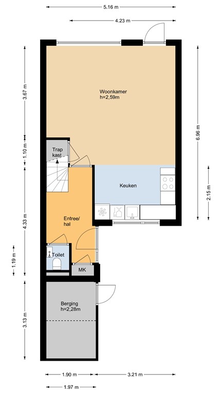 mediumsize floorplan